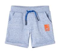 Kids' Shorts with Drawstring Pants Elasticated Waist Blue Melange 116 vidaXL