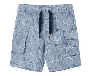 Kids' Shorts with Drawstring Pants Elasticated Waist Dark Blue 104 vidaXL