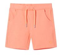 Kids' Shorts with Drawstring Pants Elasticated Waist Neon Orange 140 vidaXL