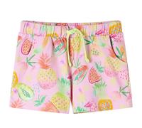 Kids' Shorts with Drawstring Pants Elasticated Waist Soft Pink 128 vidaXL