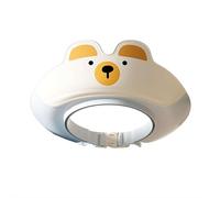 Kids Shower Cap Adjustable - Baby Hair Washing Shi-eld Bath Visor for 0-12 Years Old, Cute Design Eye Ear Protection Toddler Shower Cap (blue)