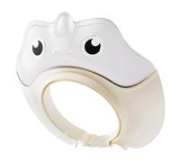 Kids Shower Cap, Adjustable Shampoo Hat, Toddler Bathing Shield, Cute Dinosaur Design, Waterproof and Soft, Perfect for Toddler Boys and Girls Bath Time,9.06x8.66in