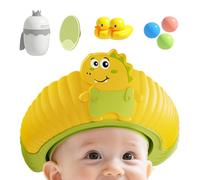 Kids Shower Hat Anti-Backflow Adjustable Head Water Guard