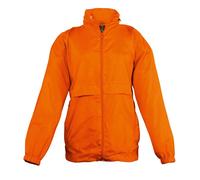 Kids Shower Resistant & Windproof Windbreaker SOLS Childs Girls Boys Surf Jacket