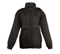 Kids Shower Resistant & Windproof Windbreaker SOLS Childs Girls Boys Surf Jacket