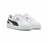 Kids Shuffle Downtown Lo Trainers White/Navy Blue/Red