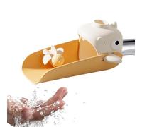 Kids Sink Extender Shark Shape Adjustable Splash-Proof | Child-Safe Sink Faucet Extender Splash-Proof for Bathrooms, Kitchens, Showers, Laundries, Gardens, Indoors, Bathtubs