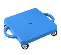 Kids Sitting Scooter Board with Handles Universal Wheels Swivel Casters Plastic Floor Surfer Sports Scooters with Rollers Autism Kids Sensory Scooter Board for Gym Class Physical Education Home Use