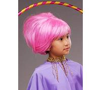 Kids Size Greatest Showman Anne Wheeler Style Pink Trapeze Wig