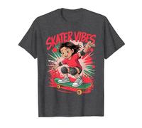 Kids Skateboarding Skateboarder Skater Retro Nostalgia T-Shirt, Men, Dark Heather Grey, X-Large
