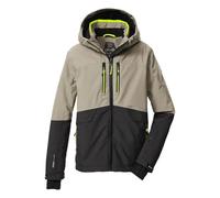 Kids' ski jacket with hood Killtec KSW 201 Beige 10 ans