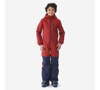 Kids' Ski Suit - Maroon/navy