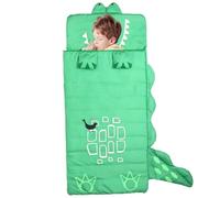 Kids Sleep Bag, 62.99x23.62 inch Cartoon Dinosaur Nap Mat, Cozy Sleeping Bag for Boys and Girls, Children's Cartoon Sleeping