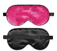 Kids Sleep Mask | Kids Eye Mask with Magic Flip-Sequins | 100% Mulberry Silk Blackout Sleeping Mask with Adjustable Strap (5-15 Years) | Gift for Girls & Boys (Purple)