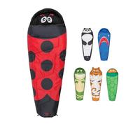 Kids Sleeping Bag by Highlander - Mummy Style - Themed Carry Backpack for Easy Transportation - Lightweight and Warm - Perfect for Camping, Hiking, and Sleepovers. Junior Warm Snuggle Sleeping Bags