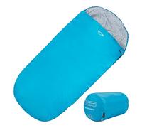 Kids Sleeping Bag by Highlander - Rectangular Style - Lightweight 882g - Ultrasoft and Spacious - All Season Junior Warm Snuggle Sleeping Bags.