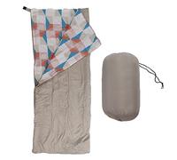 Kids Sleeping Bag Lightweight Cotton Compact 190x71cm Red - Warm, Breathable & Adjustable for 2-3 Season Camping, Hiking, Travel