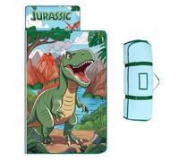 Kids Sleeping Bag,Nap Mat with Removable Pillow & Blanket Toddler Nap Mat