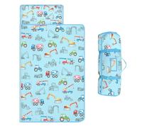 Kids Sleeping Bag,Nap Mat with Removable Pillow & Blanket Toddler Nap Mat