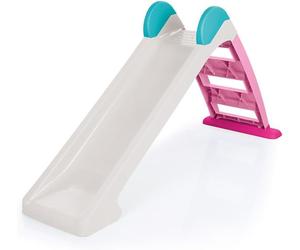 Kids Slide Dolu Indoor and Outdoor My First Pastel Slide For Children Pink/White