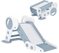 Kids Slide Foldable Toddler Baby Garden Indoor Outdoor Playground Toy Grey