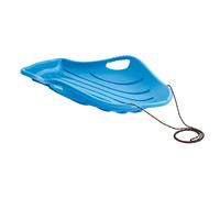 Kids Slide Plastic Snow Sledge Sea Shell Shape Rope Handle Speed Safe Stable Fun