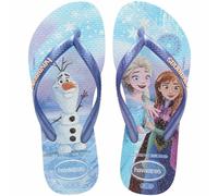 Havaianas Kids Slim Princess, Purple Fantasy, 3.5/4