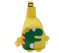 Kids Sling Bag, Cute Cartoon Dinosaur Purse Nylon Toddler Crossbody Bag with Adjustable Strap for Kids