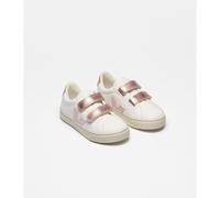 Kids Small Esplar Leather Trainers white/pink