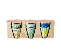 Kids Small Melamine Curved Cup in 6 Assorted Cool Summer Prints by Rice DK