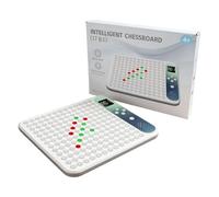 Kids Smart Chess Board Games, Strategy Handheld Puzzle Game,Portable Travel Games for Kid Ages 6-12 and up, Toys Gift Idea for Kid and Adults, Birthday Gifts for Boys Girls (White,17 ways)