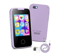 Kids Smart Phone Gifts for Girls 6-8 Year Old,Touchscreen Toy Cell Phone with Multi APPs 8G TF Card for Learning Play Christmas Birthday Gifts for Girls Age 3 4 5 6 7 8 9