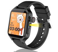 Kids Smart Watch 32 Games, 22 World Famous Landmarks, Audio Books & Learning Cards, 3 Sport Modes, Calendar, Pedometer, Habit Tracking, Calculator, MP3, Class Mode, Alarm, Smart Watch for Kids 3-14 Ys