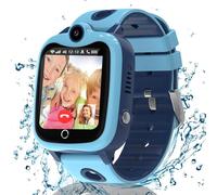 Kids Smart Watch Boys Girls, 4G Smart Watch for Kids Watch with Video Call GPS SOS Voice Chat Games School Mode Camera Alarm Clock, KidsGPS Tracker Watch Phone Birthday Toy Gifts for 4-12 Years Old