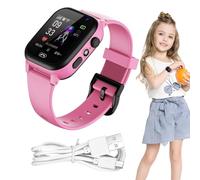 Kids Smart Watch - Multifunctional Digital Watch | Secure Kid GPS Tracker Watchh Phone | Rechargeable Smart Watchh For Kids Perfect For Communication, Safety Tracking, And Daily Use