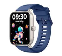 Kids Smart Watch, No APP No Phone Needed, 1.8" Fitness Tracker Step Counter, Health Monitor, Puzzle Games, Silent Alarm for School, 2-Year Warranty, IP68 Swim-proof Watch for Boys Girls Teens Aged 5+