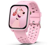 Kids Smart Watches Girls Gift Age 6-12 with 12 Puzzle Games, Heart Rate, Sleep Monitor, Pedometer, Flashlight, 1.83" Touchscreen IP68 Waterproof Kid Watch Brithday Gift for Girls