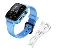 Kids Smartwatch Phone - 4G GPS Location Smart Watch, Rechargeable Battery Safety Tracker | Children Calling And Messaging Smartwatch For Boys Girls Wearable Communication Device School Trips Outdoor