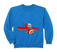 Kids Smurfs Kids Aerobatics Pilot Adventure Trending Stunt Flight Sweatshirt