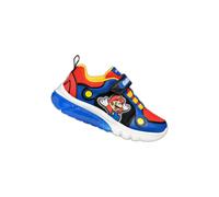 Geox J CIBERDRON BOY F, Boys’ Sneaker, Royal/Red,