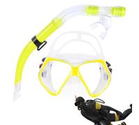 Kids Snorkel Set Adjustable Anti-Leak Panoramic View