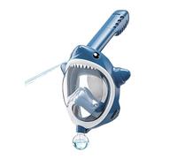 Kids Snorkeling Mask with Water Spray Function, Full Face 180° Panoramic View Kids Snorkel Mask with Dry System, Anti Fog Anti Leak Water Shooter Diving Mask for Swimming & Water Sports (Spray)