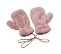 Kids Snow Mittens, Cold Weather Full-Finger Gloves, Soft Warm Protector, Sturdy Polyester Material, Winter Outdoor Accessory, Insulated Snow Play Gear FOR Boys FOR Girls Use