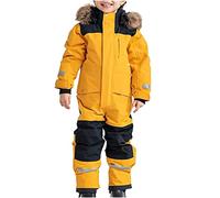 Kids Snow Suits One Piece Snowsuits Jumpsuits Girls Boy Windproof Winter Outdoor Overalls Snow Suits Kids Waterproof Snowboarding Ski Suits Thermal Warm Jackets with Hood Age 1-15 Years