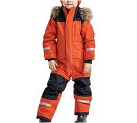 Kids Snow Suits One Piece Snowsuits Jumpsuits Girls Boy Windproof Winter Outdoor Overalls Snow Suits Kids Waterproof Snowboarding Ski Suits Thermal Warm Jackets with Hood Age 1-15 Years