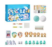 Kids Snow Toy - Material Creative Setup, Fun Throwing Activity, Encourages Team Play Motor Skills, Challenge Pack for Children, Soft Winter Toss Kit | Garden Parties Holiday Activities