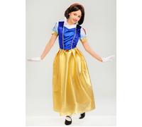 Kids Snow White Style Girls Little Princess Costume Childrens Size Fancy Dress
