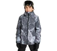 Kids' snowboarding jacket Quiksilver Mission Printed Gris 8 years