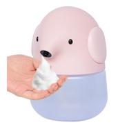 Kids Soap Dispenser - 5.3 Inch ABS Silicone Elephant Foam Dispenser | Waterproof Rechargeable Automatic Liquid Soap Dispensers | Promote Li Fun