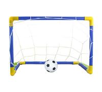 Kids Soccer Goal - Indoor Outdoor Football Gate, Lightweight Folding Netting, Sturdy Playing Frame | Precision Shoting Target, Long Lasting Exercise Supply For Boys Girls Playground School Park